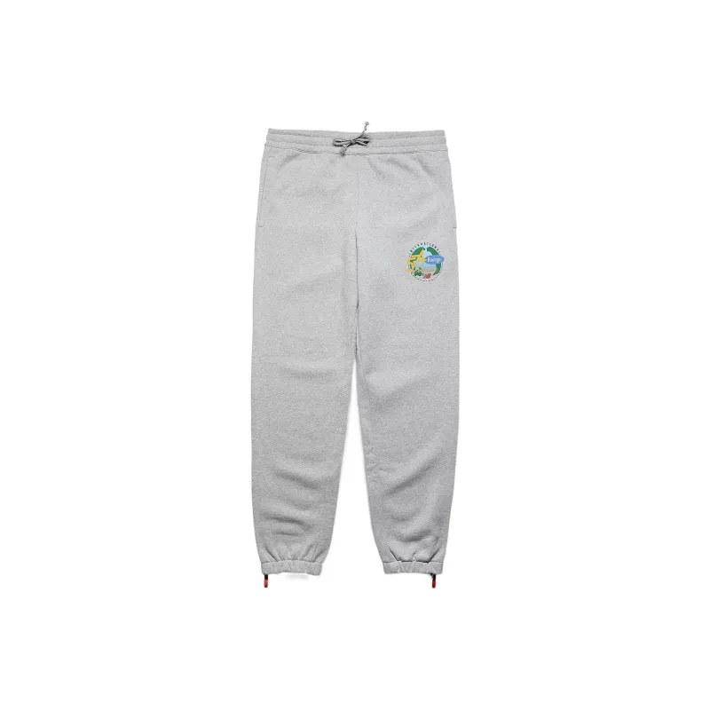 New Balance Knitted Sweatpants Men Gray-0