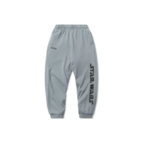 LINING Knitted Sweatpants Men Flint Stones Blue
