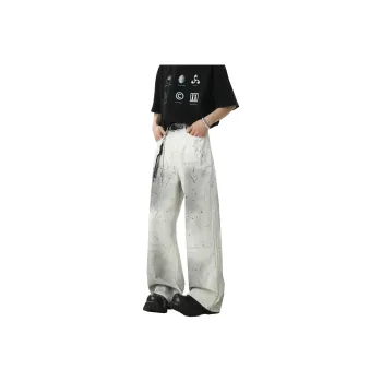 H.V.G.A Jeans Unisex White