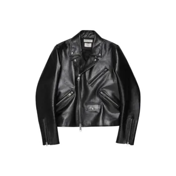 Bottega Veneta Leather Jackets Men Black