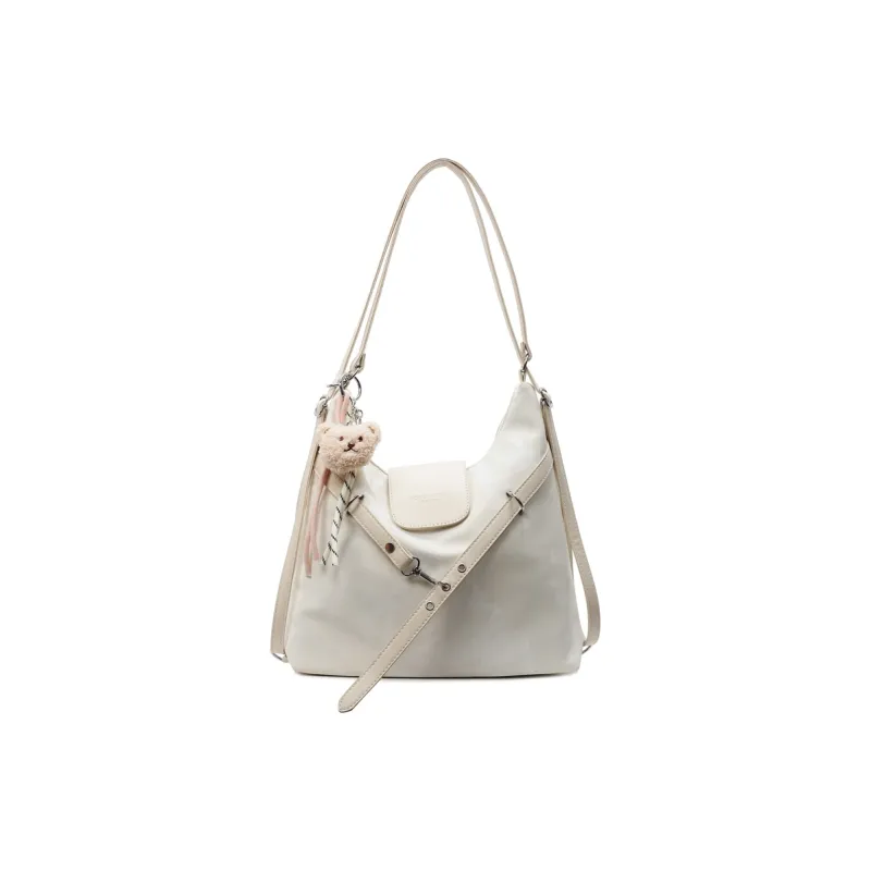 Bueno PU Shoulder Bag Women's Black/White/Blue/Green/Yellow/Silver-3