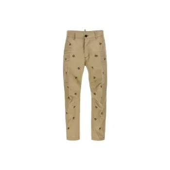 DSQUARED 2 Fruit Embroidered Chino Pants