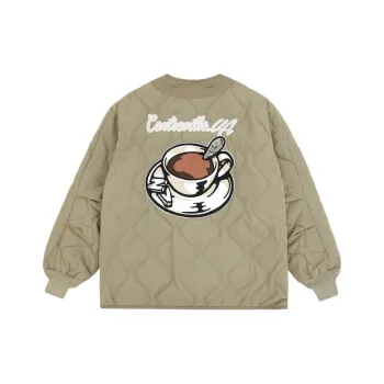 Vandy The Pink X Alpha Industries Vandy The Pink Co-brand Jackets Unisex Khaki