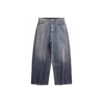Balenciaga Jeans Loose Fit Unisex Light Blue