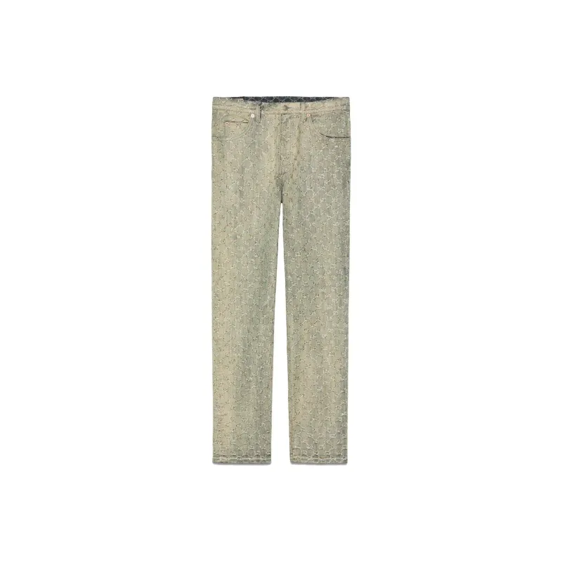 GUCCI Jeans Men Green-0