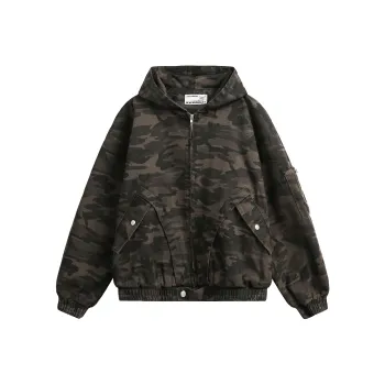 WLNEXT Jackets Coats Unisex Camouflage