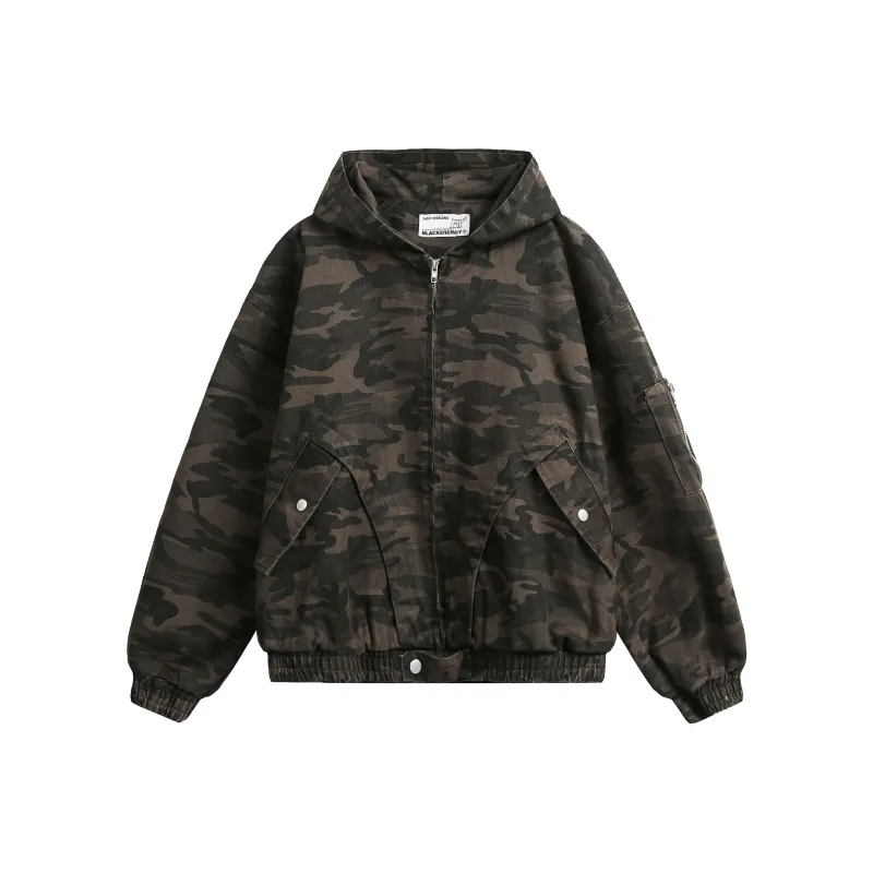 WLNEXT Jackets Coats Unisex Camouflage-0