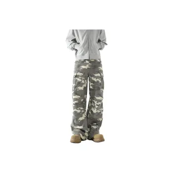 QOTRIOCK Jeans Men's Camouflage