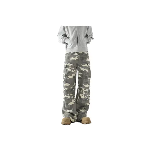 QOTRIOCK Jeans Men's Camouflage