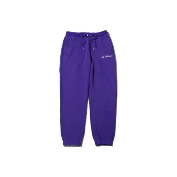 JORDAN Knitted Sweatpants Men Dark Purple