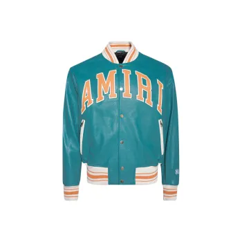 AMIRI Leather Bomber