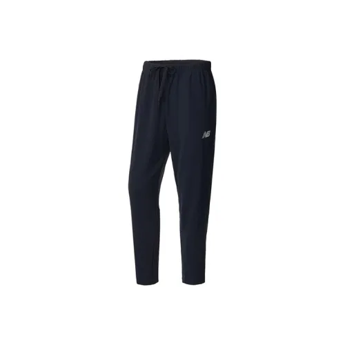 New Balance SS22 Knitted Sports Pants Men's Navy Blue