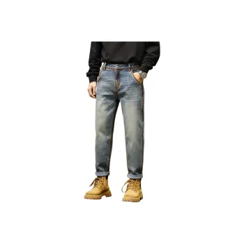 DABAISHA Jeans Men's Light Vintage