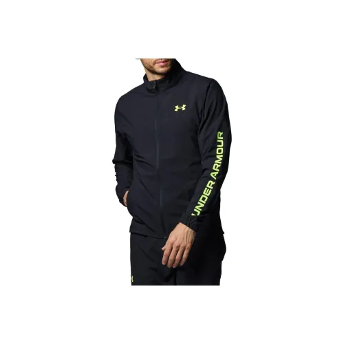Under Armour UA Fresh Woven Jackets Coats Men
s Black