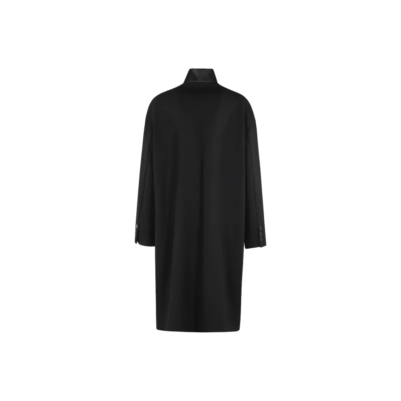 MOSCHINO SS25 Coat Women's Black-1
