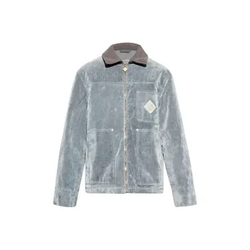 CASABLANCA Corduroy Zipped Jacket