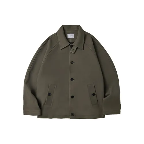 URBAN STANDARD Jackets Coats Men's Olive Green