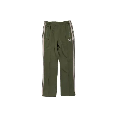 Needles Casual Pants Men Olive Green