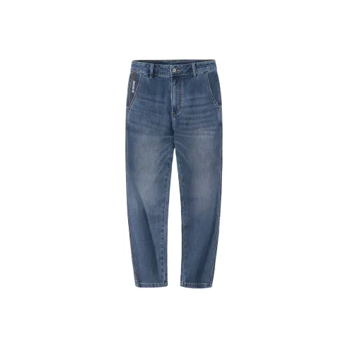 CAMEL Urban Function Series Jeans Men Denim Blue