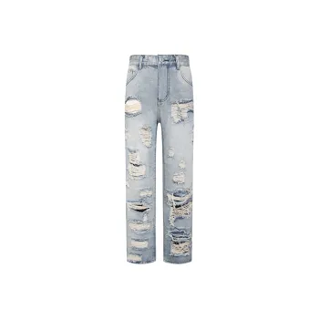 COOLALPACA Jeans Fall Unisex Light Blue