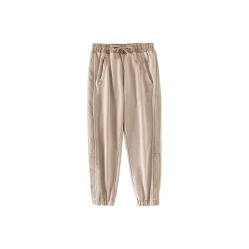STARTER Knitted Sweatpants Unisex Quicksand Gray