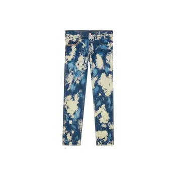 GUCCI Bleached Denim Punk Pants