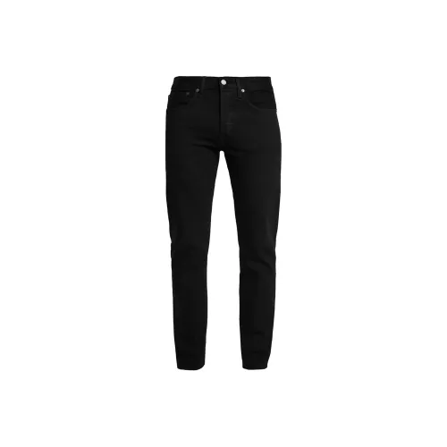 Levis 501 Logo Patch Straight Leg Jeans