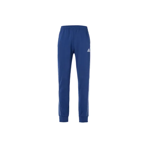 Adidas Knitted Sweatpants Men Blue