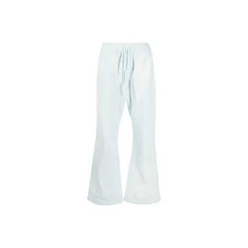 OFF-WHITE SS22 Knitted Sweatpants Men Light Blue