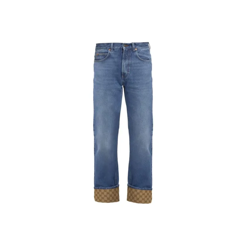 GUCCI Jeans Men Royal Blue-0