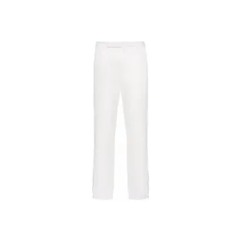 PRADA Knitted Sports Pants Men's White