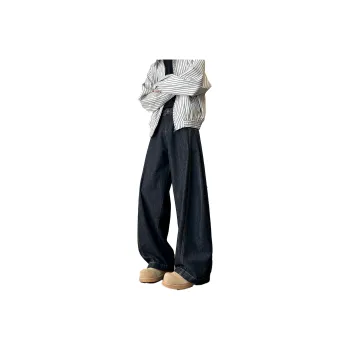 QOTRIOCK Jeans Men Black