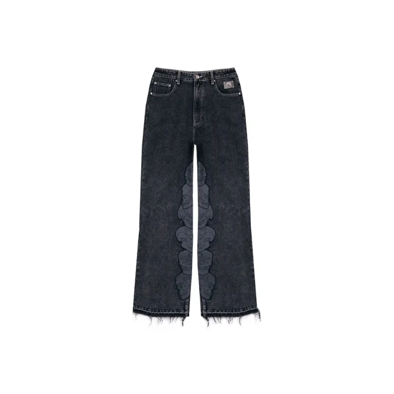 Revenge Jeans Unisex Black-0