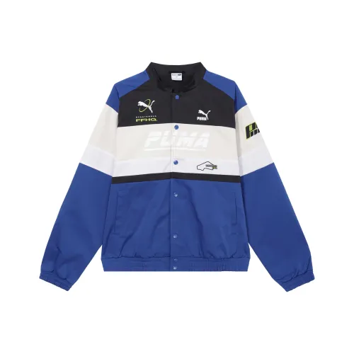PUMA Jackets Unisex Blue