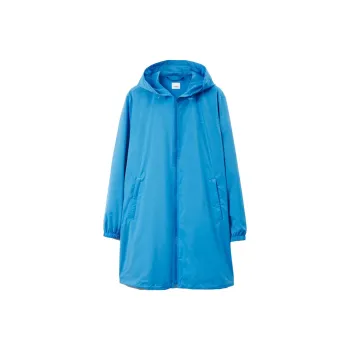 Burberry Trench Coats Men Sky Blue
