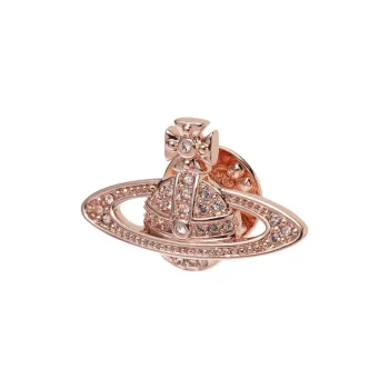 Vivienne Westwood Brass Brooches Women's Pink