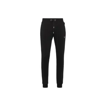 PHILIPP PLEIN Knitted Sports Pants Men's Black