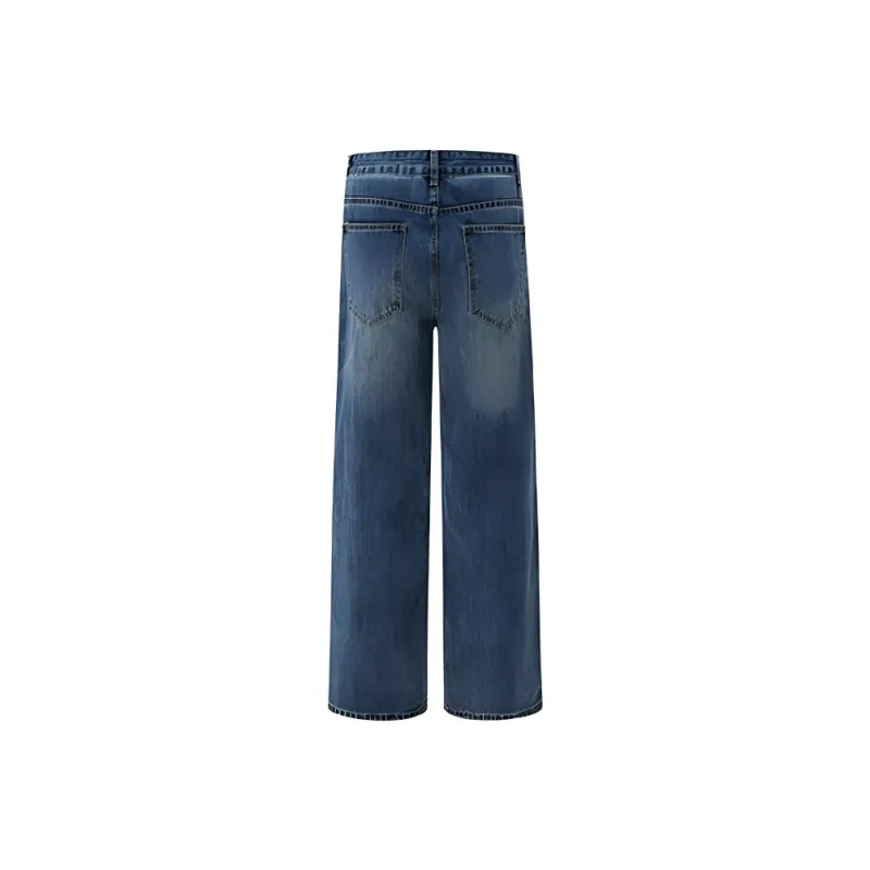 XRXP Casual Pants Unisex Blue-1