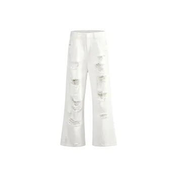 FASTFISH Jeans Unisex White