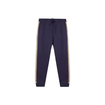 Lanvin FW21 Knitted Sweatpants Men's Marine Blue