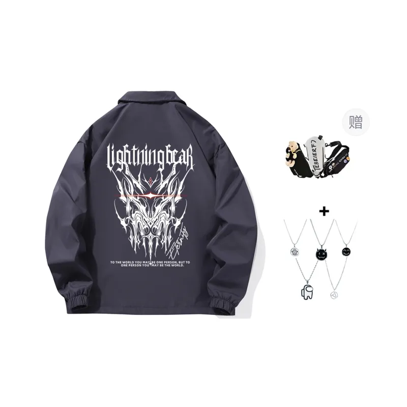 LIGHTNING BEAR Jackets Coats Unisex-13