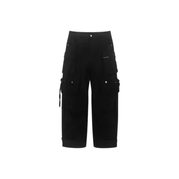 Bosieagender Cargo Pants Unisex Black