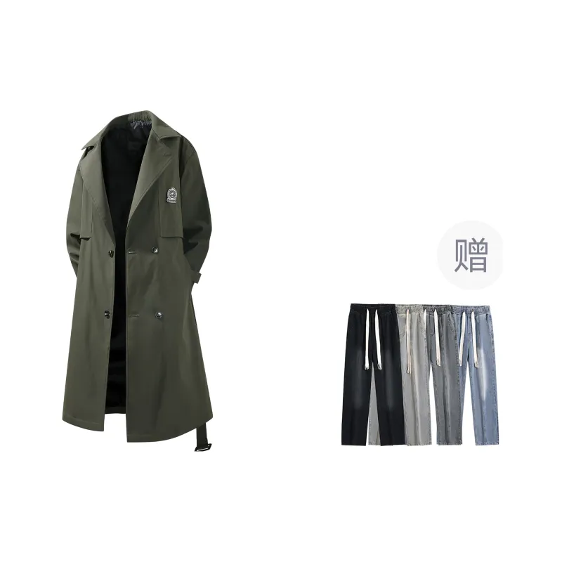 LA'T.WEEKEND Trench Coat Fall Unisex-21