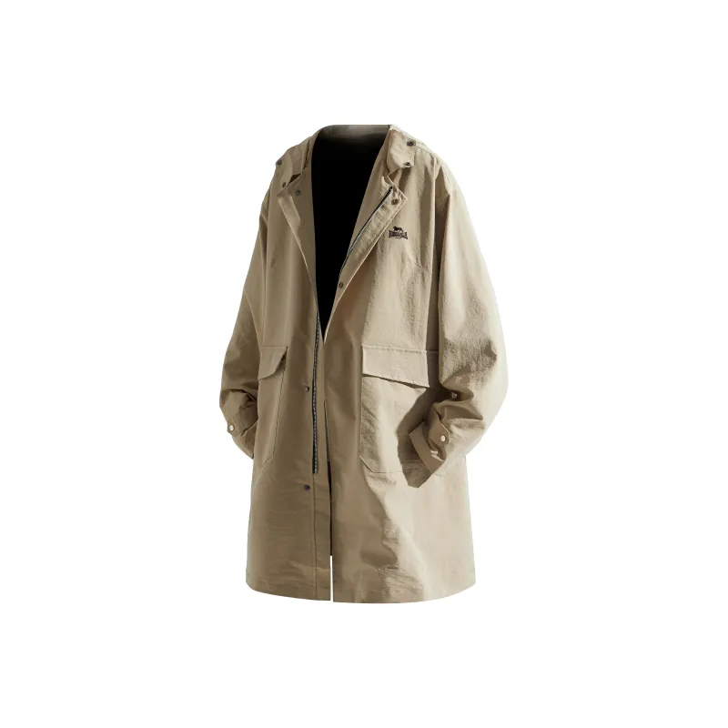 LONSDALE Trench Coats Unisex-3
