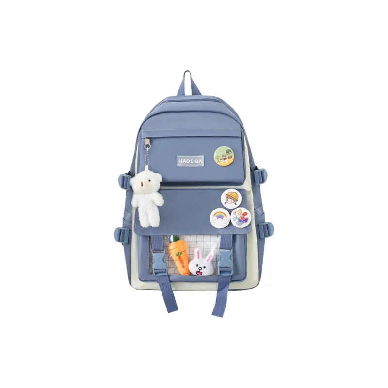 ADOONGA Canvas Backpack Unisex Multicolor-0