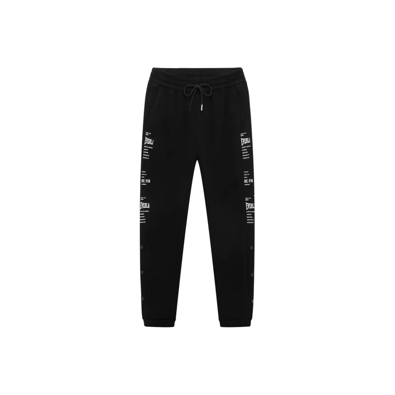 Everlast Jogger Thickened Sports Pants Unisex Black-0