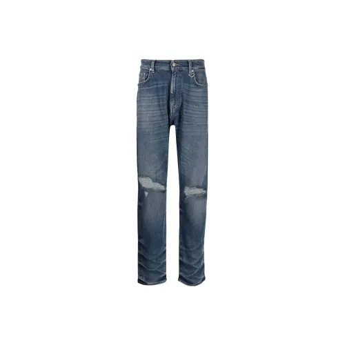REPRESENT Distressed Straight leg Jeans
