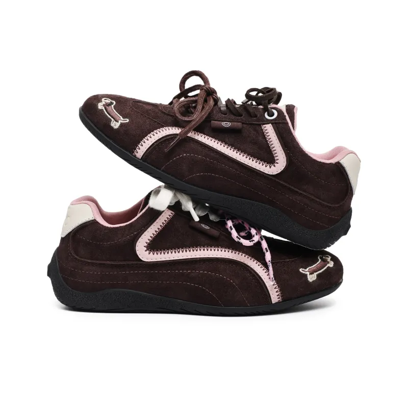 JIPOSEN Versatile German Army Trainers Non slip Lightweight Low Top Casual Shoes Unisex Brown-3