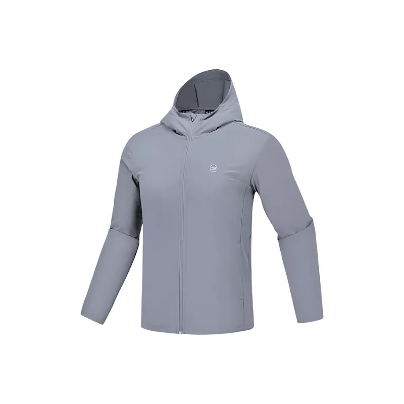 Skechers Sportlife Jacket Men's Trade Wind Gray-0