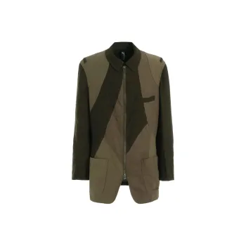 Yohji Yamamoto Ground Y SS25 Jackets & Coats Unisex Khaki